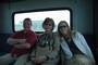 Ron, Linda and Tina on the bus in Kansas City