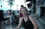 tina having dinner in hoi an along the river